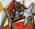 Naturaleza muerta con paloma 1941 cubista Pablo Picasso